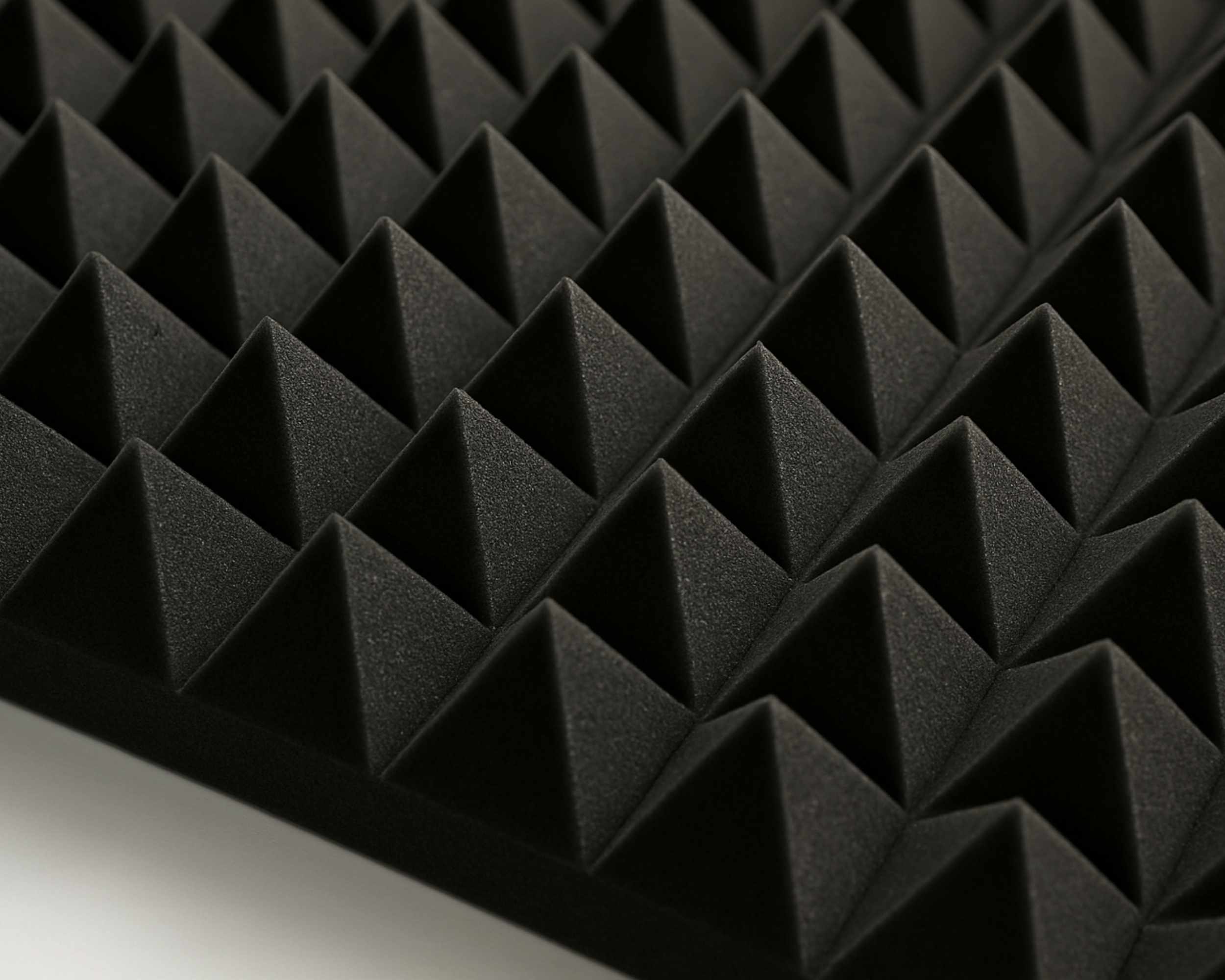 Acoustic foam panels for DJ booths